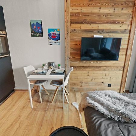 Joli Studio Avec Parking Gratuit Crans-Montana Eksteriør bilde